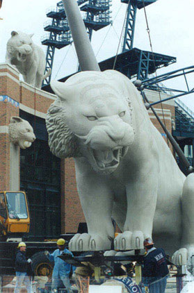 Statues at Detroit Tigers Stadium (2), U.S. Fish and Wildlife Service  Headquarters